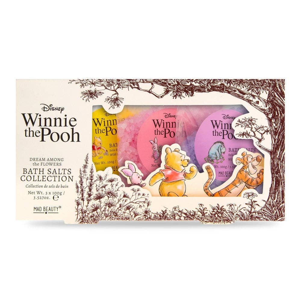 Trio de sels de bain Mad Beauty Disney Winnie l'ourson