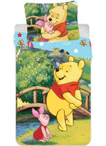 Disney Linge de lit pour bébé  Winnie et porciner