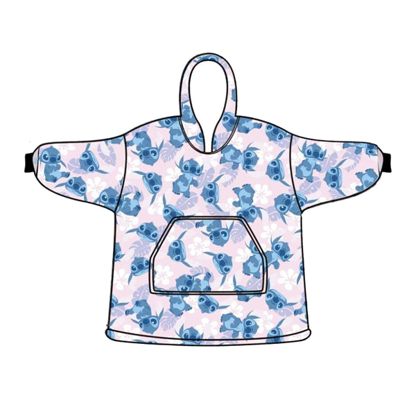 sweat poncho Lilo et Stitch