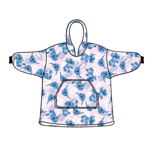 sweat poncho Lilo et Stitch