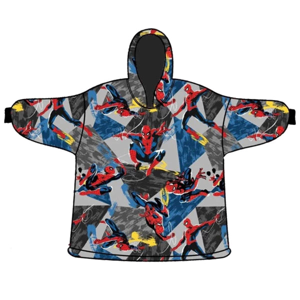 sweat poncho Spiderman