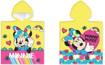 Disney Minnie Poncho serviette de plage jaune des 3ans