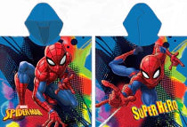 Poncho de serviette de plage Spiderman des 3ans