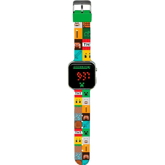 Montre LED Minecraft