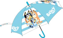 Parapluie semi-automatique transparent enfant Bluey