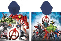 Poncho serviette de plage Avengers des 3ans