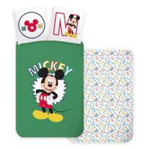 Disney Mickey Couvre-lit enfant lettres 1 personne