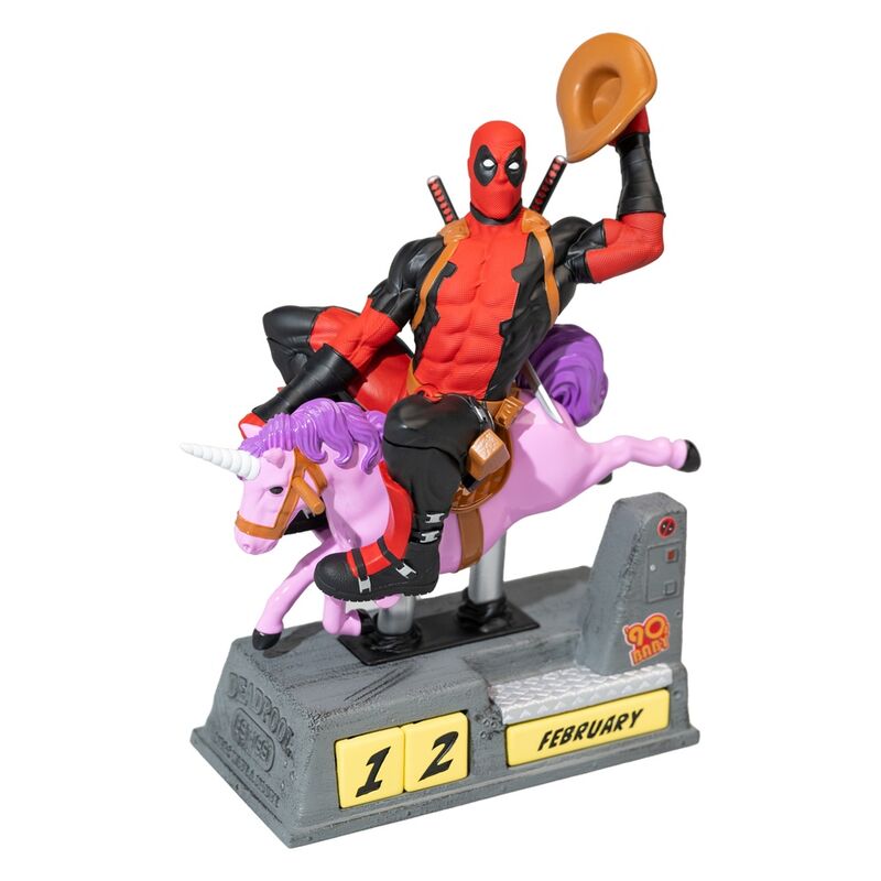 Deadpool Marvel 3D Calendrier Perpétuel