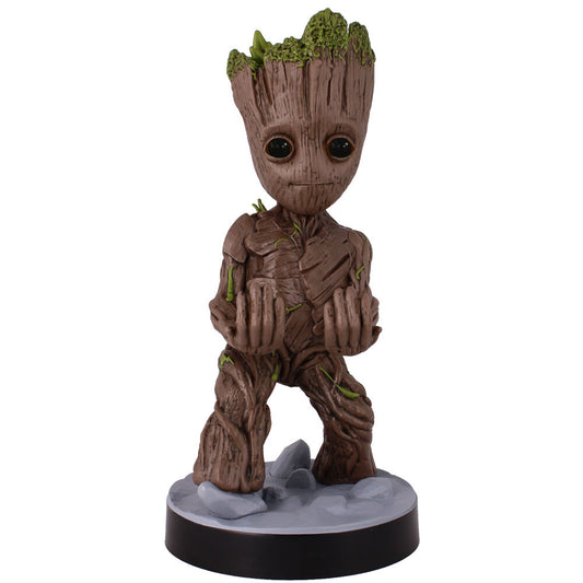 Support manette figurine Groot Les Gardiens de la Galaxie Marvel 21cm