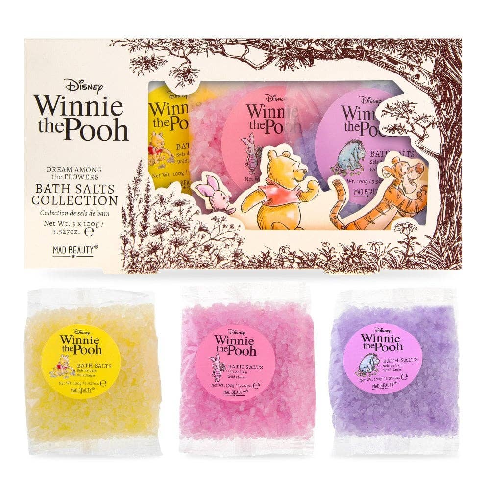 Trio de sels de bain Mad Beauty Disney Winnie l'ourson