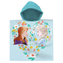 Disney Serviette de plage poncho la reine des neige des 3ans