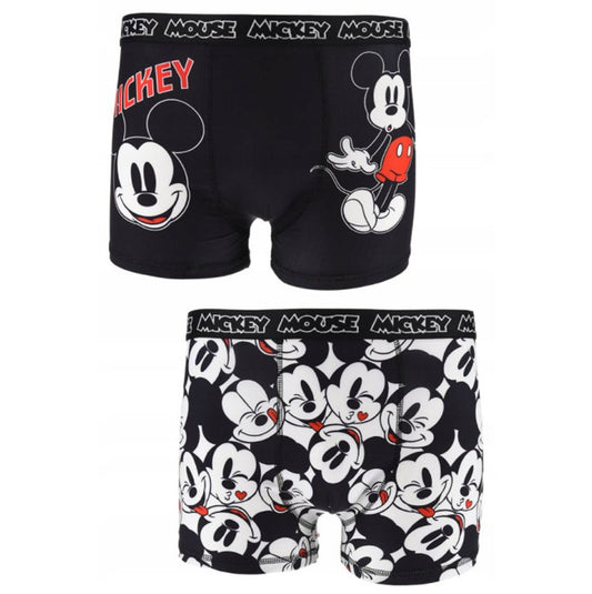 Disney Mickey boxers pour hommes 2 pièces/pack