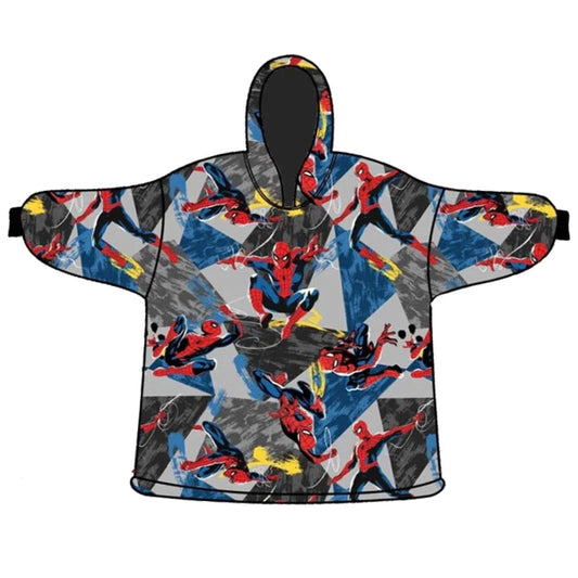 sweat-poncho Spiderman