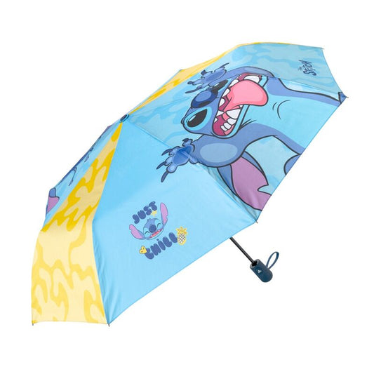 Parapluie pliant automatique Stitch Disney