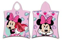 Disney Minnie Serviette de plage poncho des 3ans