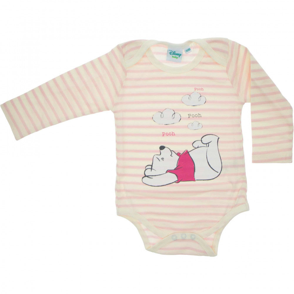 Disney Body bébé Winnie l'ourson rose 2 pièces