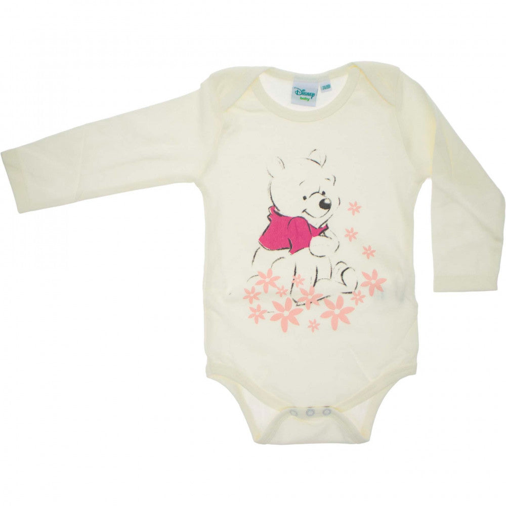 Disney Body bébé Winnie l'ourson rose 2 pièces