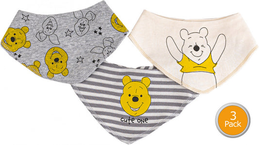 Disney winnie bébé bavoir 3 pièces