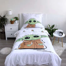 Star Wars Couvre-lit Baby Yoda 1 personne